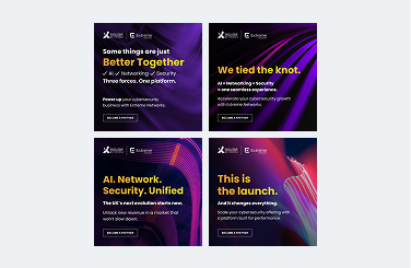 Extreme Networks Better Together Campaign - Social Posts