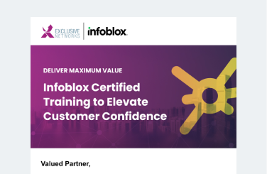 Infoblox Authorised Training Services - Email 3