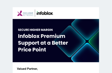 Infoblox Premium Support - Email 1