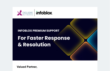 Infoblox Premium Support - Email 2