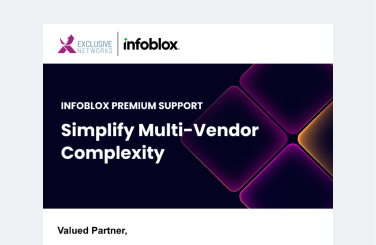 Infoblox Premium Support - Email 3