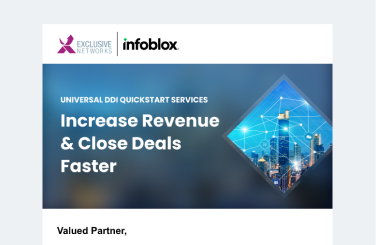 Infoblox QuickStart Services Universal DDI - Email 1
