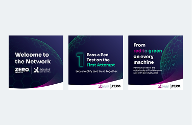 Zero Networks Campaign Redesign - Social Posts